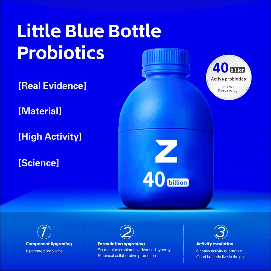 ZOOONE 30 bouteilles*0,7oz Probiotiques 40 milliards d'UFC 